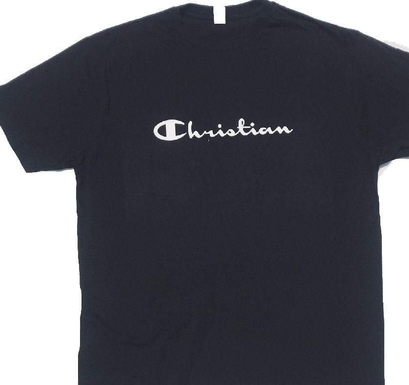 CHRISTIAN  BLACK/WHITE LONG SLEEVE